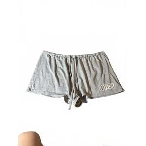 Juicy Couture Women's Gray Sleep Shorts XL